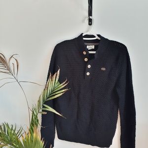 Lucky Brand Black Knitted Sweater